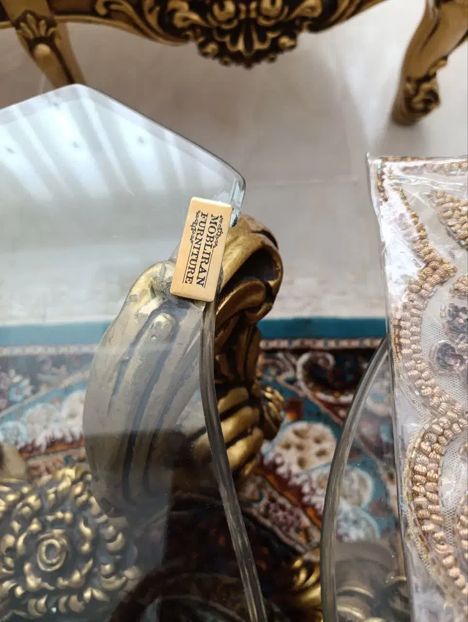 جلو مبلی پر کار سلطنتی چوبی|مبلمان خانگی و میز عسلی|قم, شهدا|دیوار