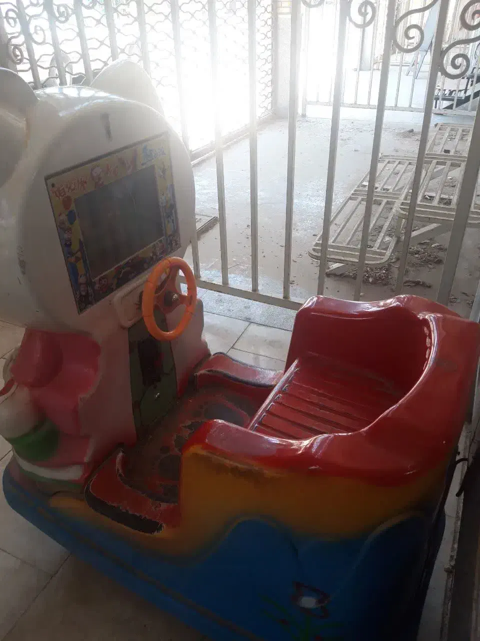 فروش دستگاه بازی تکان دهنده بچه ها(کیتی)|اسباببازی|اردکان, |دیوار