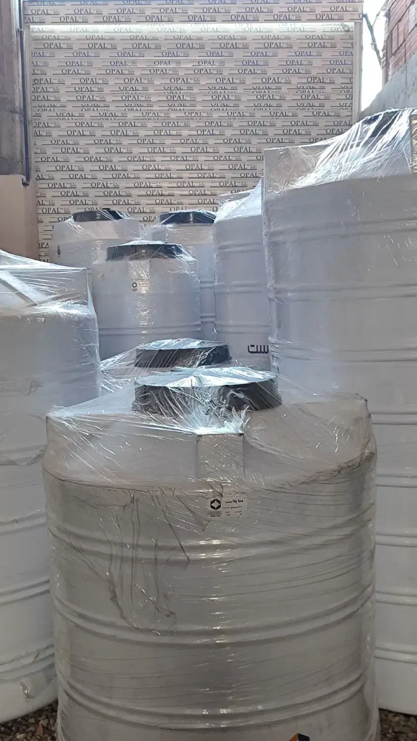 فروش انواع مخزن های عمودی و افقی دنا پلاست|مصالح و تجهیزات ساختمان|گنبد کاووس, |دیوار