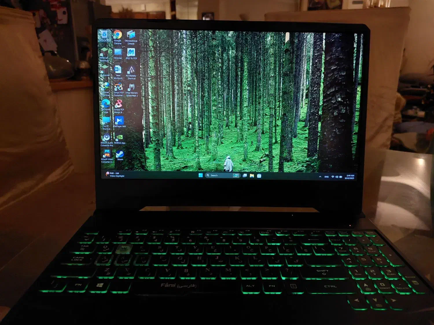لپ تاپ Asus Tuf Gaming مدل Fx505du|رایانه همراه|تهران, حسین‌آباد|دیوار