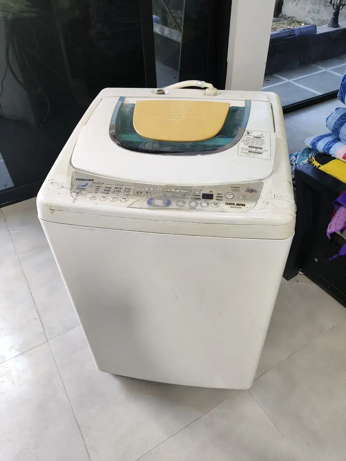 لباس شویی پتو شور توشیبا9کیلویی ژاپنی|ماشین لباسشویی و خشککن لباس|رباطکریم, دهحسن|دیوار