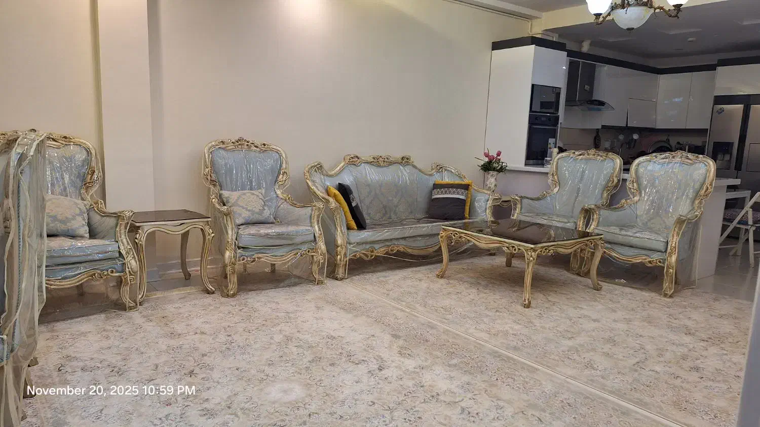 مبل ۷ نفره و نهار خوری ۶ نفره|مبلمان خانگی و میز عسلی|اهواز, کیان اباد|دیوار