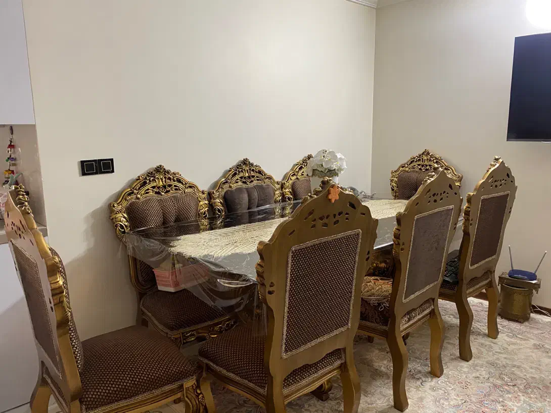 میز غذا خوری ۶ نفره|میز و صندلی غذاخوری|تهران, افسریه جنوبی|دیوار