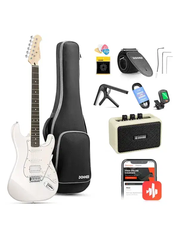 گیتار الکتریک Donner|گیتار، بیس، امپلیفایر|اصفهان, باغ زرشک|دیوار