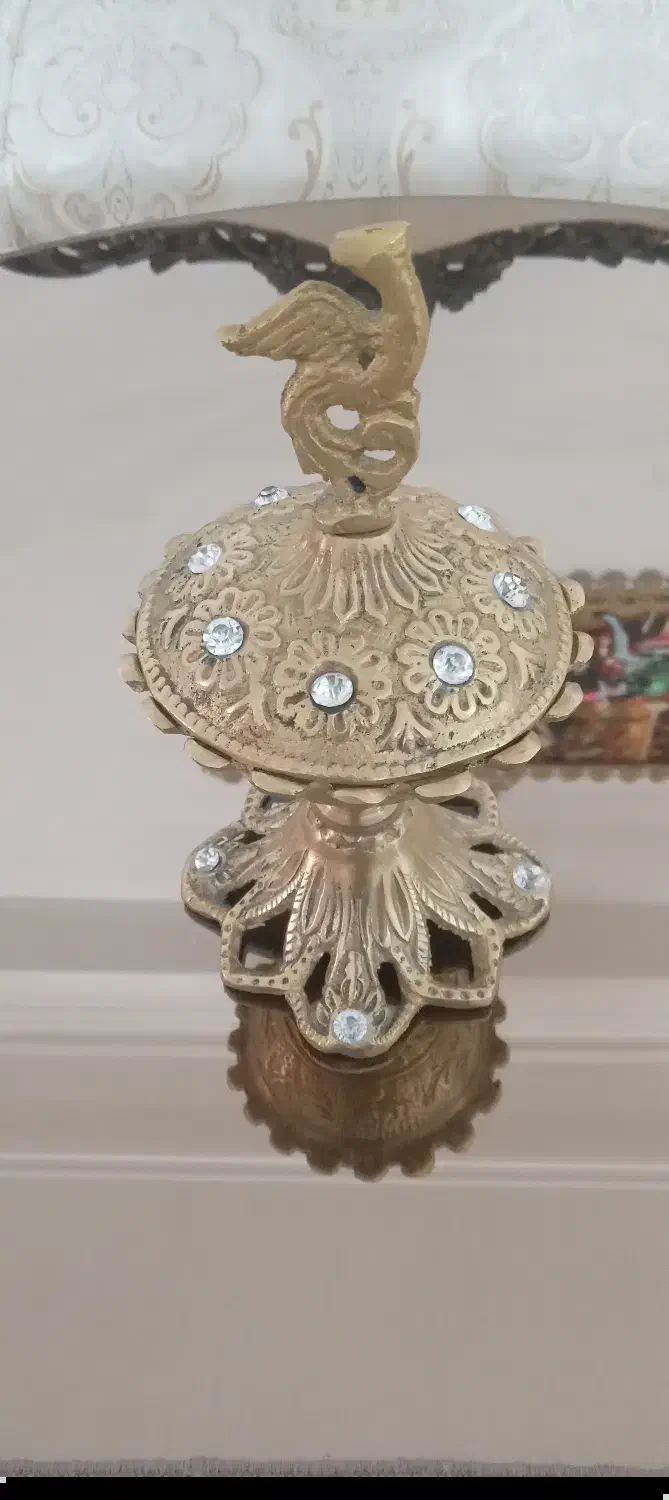 قندان برنزی یا برنجی درحدنو سنگین وزن|صنایع دستی و سایر لوازم تزئینی|گلستان (تهران), |دیوار