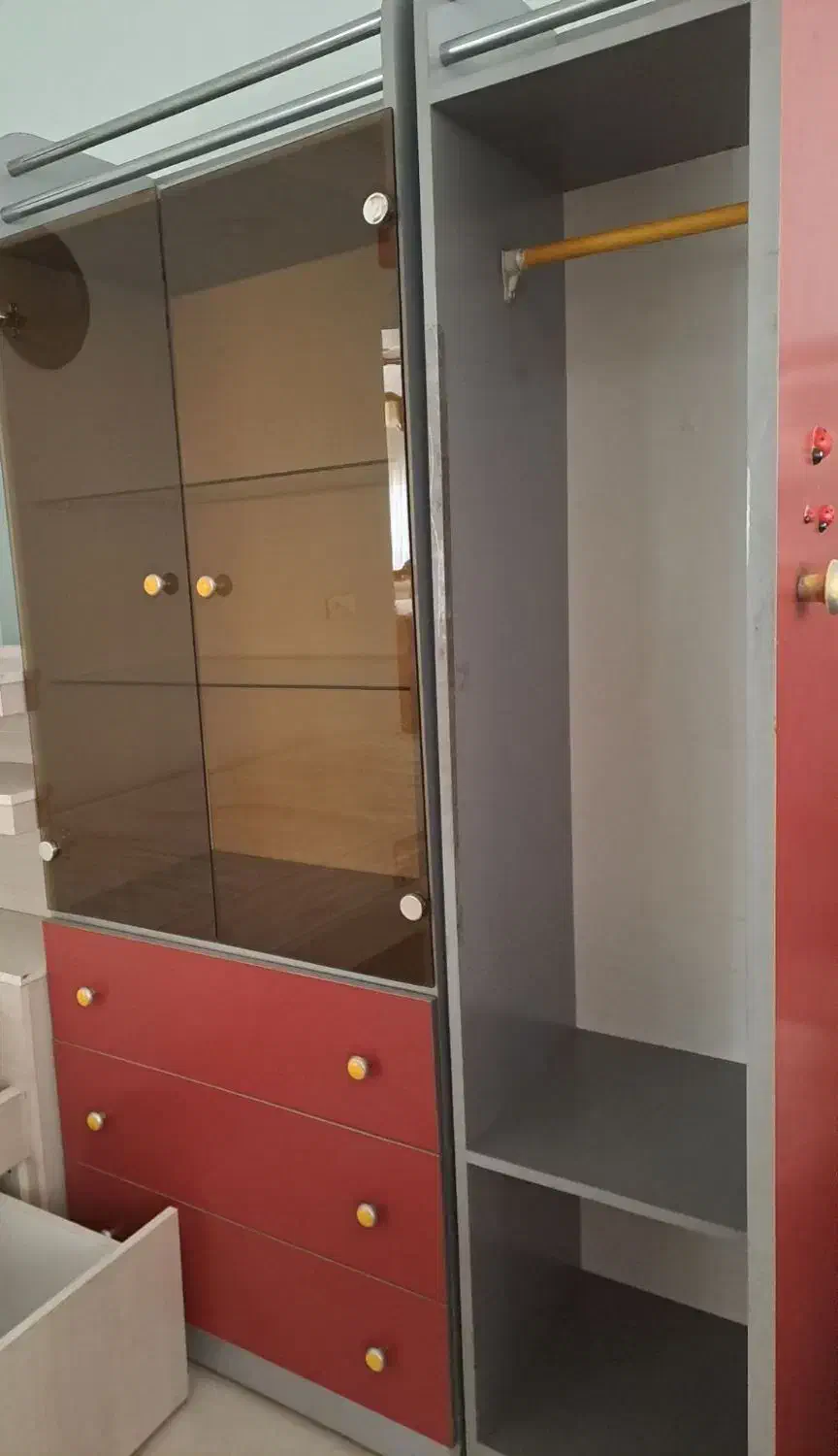 کمد و بوفه کودک|جاکفشی، کمد، دراور|قزوین, |دیوار