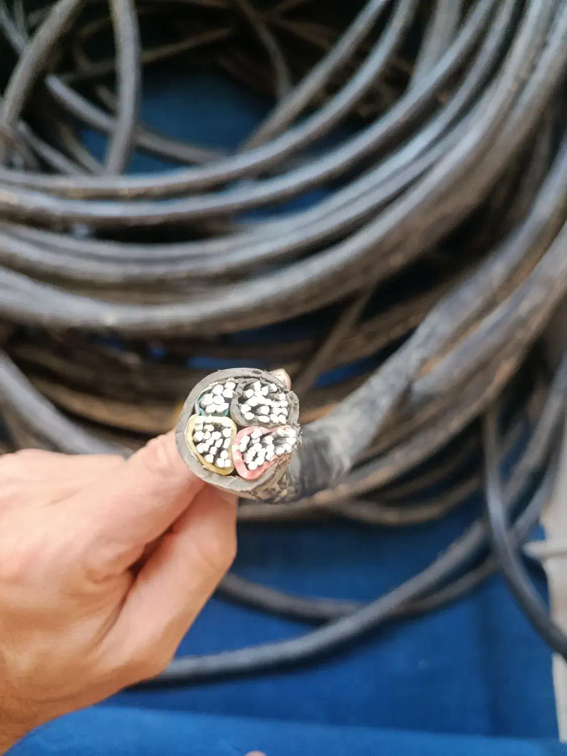 کابل 4در50 آلومینیومی|ابزارآلات|قرچک, مهدیه|دیوار