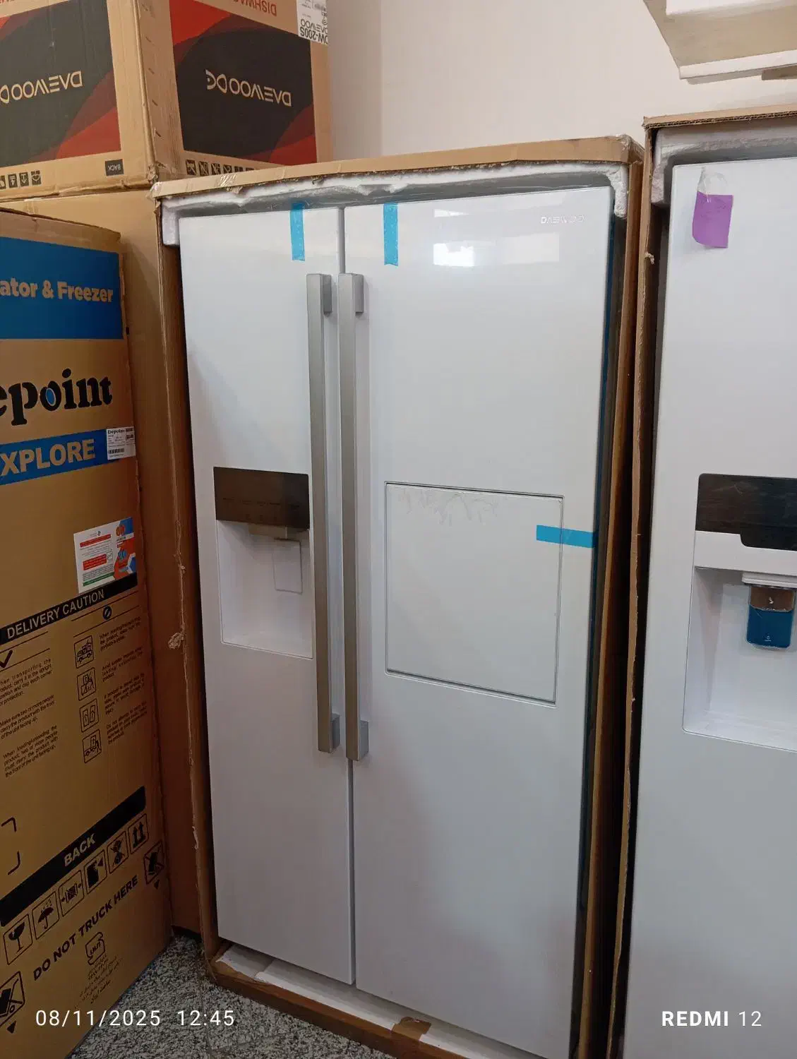 ساید بای ساید دوو نمایشگاهی ۲۹فوت|یخچال و فریزر|مشهد, ولیعصر (شهرک غرب)|دیوار