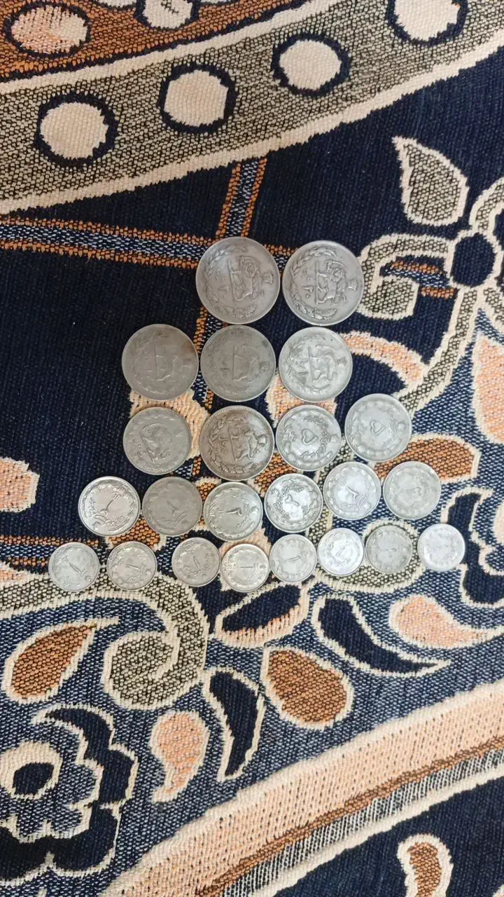 سکه های قدیمی بعد و قبل جمپوری اسلامی ایران|کلکسیون سکه، تمبر، اسکناس|قزوین, |دیوار