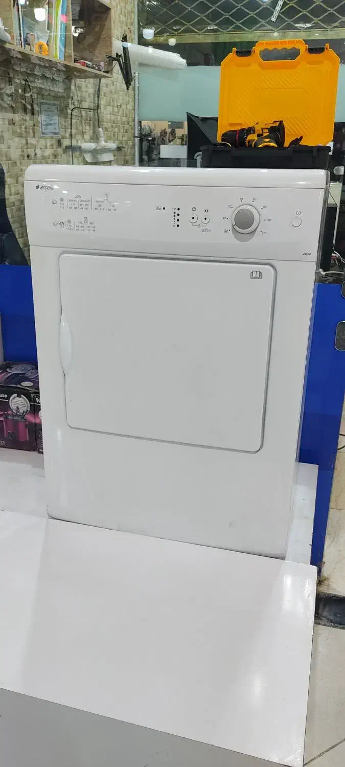 خشک کن تمام اتوماتیک آرچلیک|ماشین لباسشویی و خشککن لباس|بانه, |دیوار