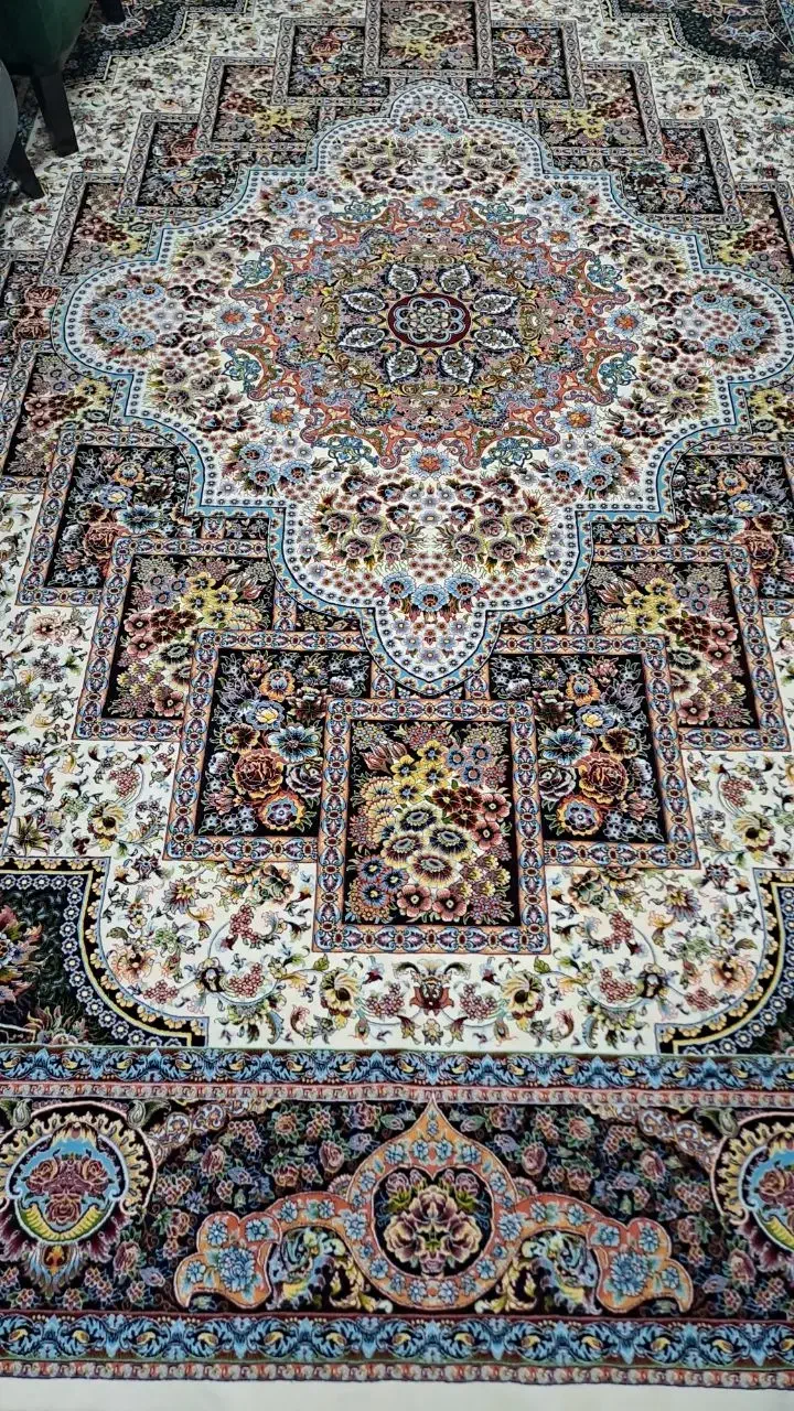 دو تخته فرش ۹ متری نو|فرش|کنارک, |دیوار