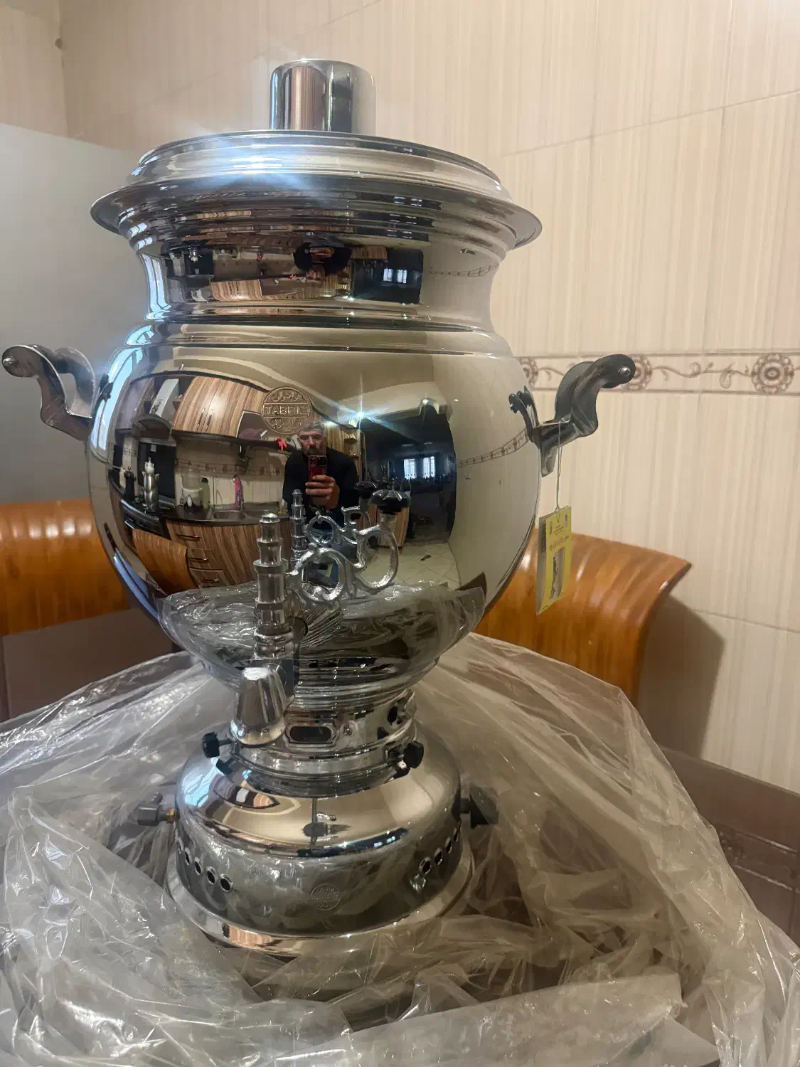 سماور توپی ۳۵لیتری|سماور، چای‌ساز، قهوه‌ساز|تهران, جوادیه|دیوار