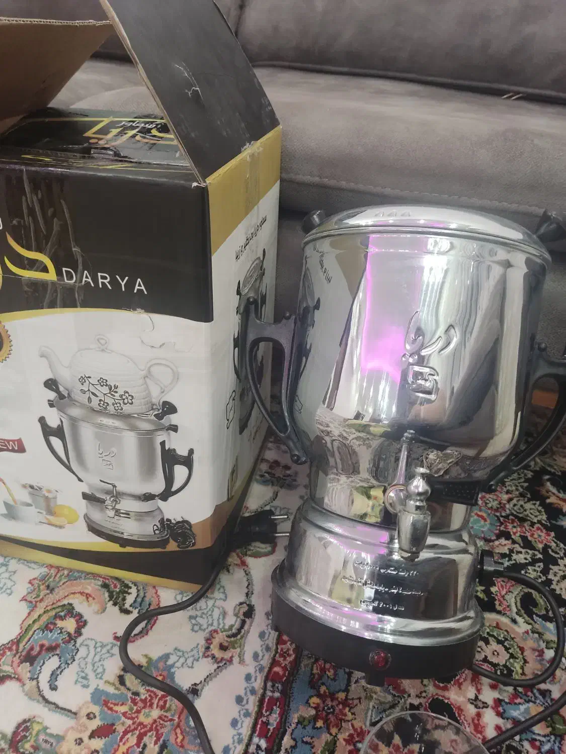 سماور برقی|سماور، چایساز، قهوهساز|اسلامشهر, شهرک قائمیه|دیوار