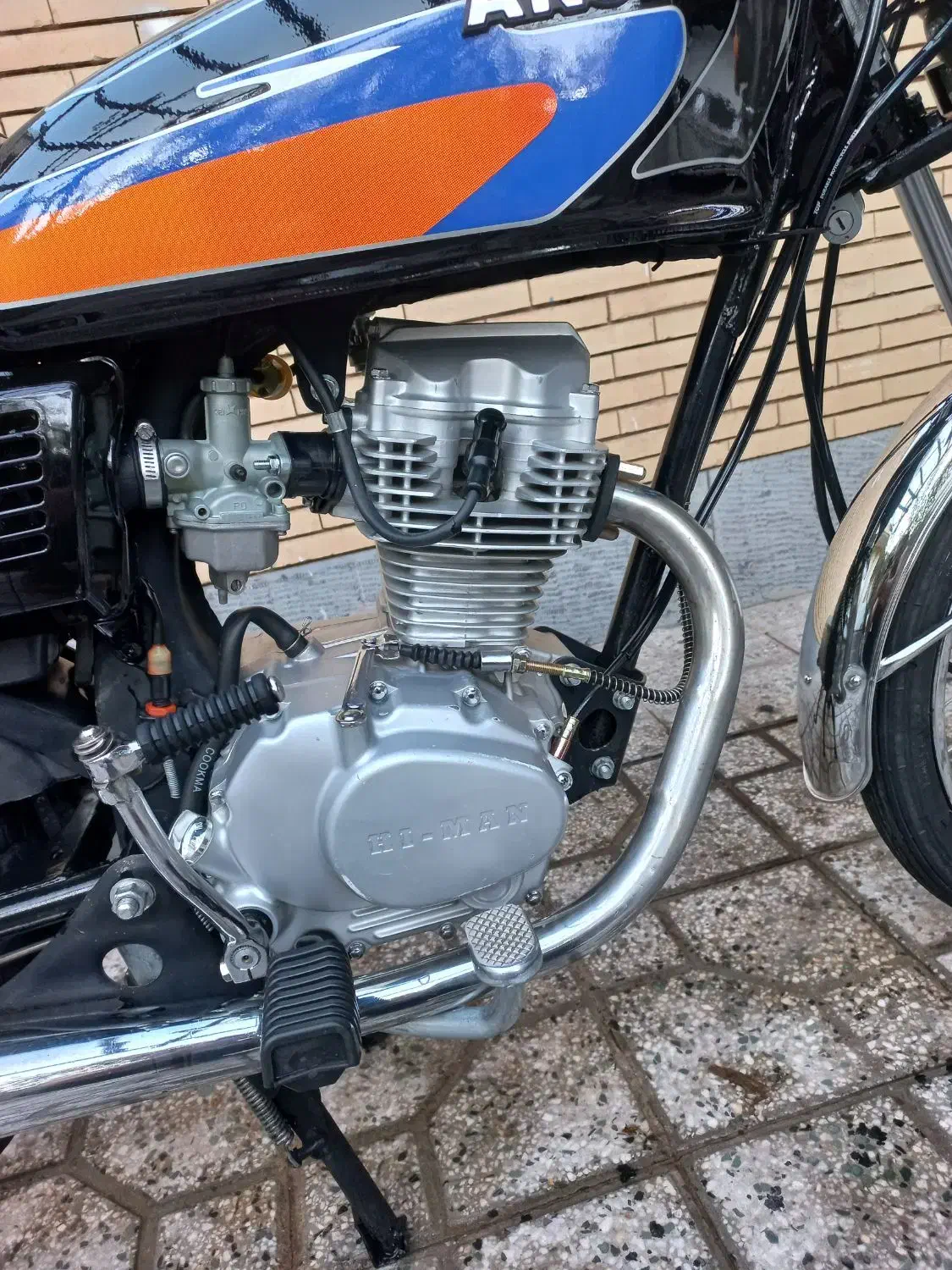 موتور مدل ۹۰تمیز معاوظه با بیکلاچ|موتورسیکلت|رابر, |دیوار