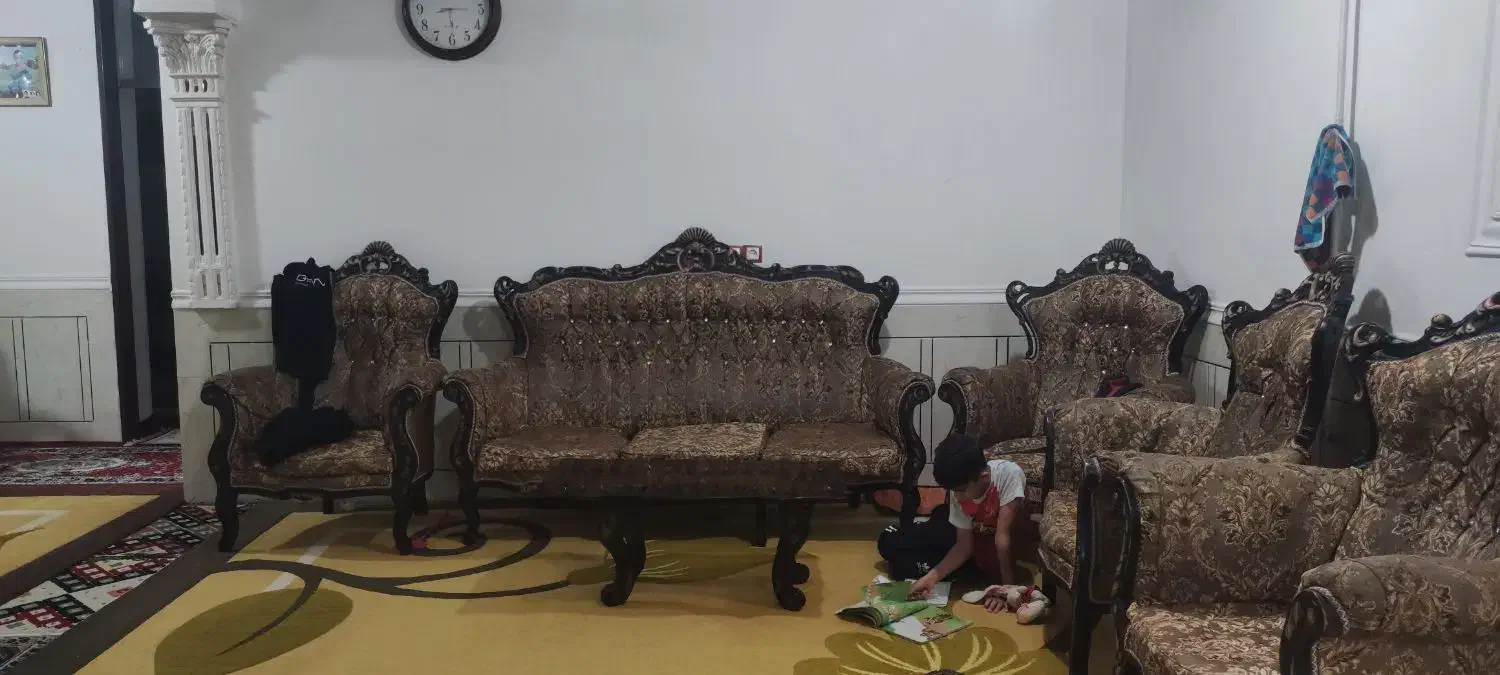 مبلمان 8نفره|مبلمان خانگی و میز عسلی|ایذه, |دیوار