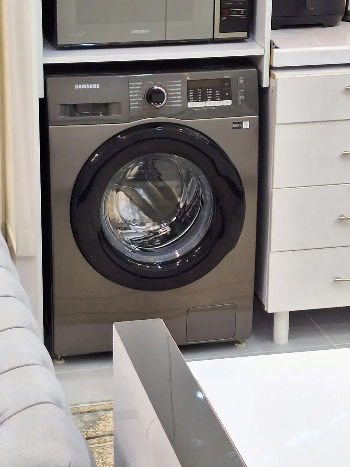ماشین لباسشویی سامسونگ 8kg (در حد نو)|ماشین لباسشویی و خشککن لباس|جم, |دیوار