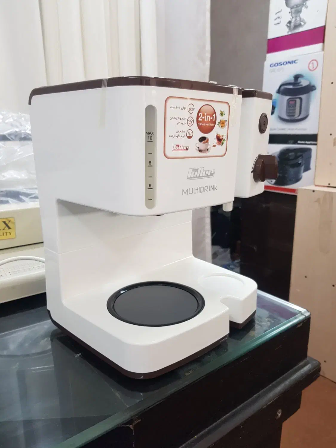 قهوهساز فلر مدل CMT 90، ظرفیت دمآوری ده فنجان|سماور، چایساز، قهوهساز|هشتگرد, فاز ۲ مهستان|دیوار