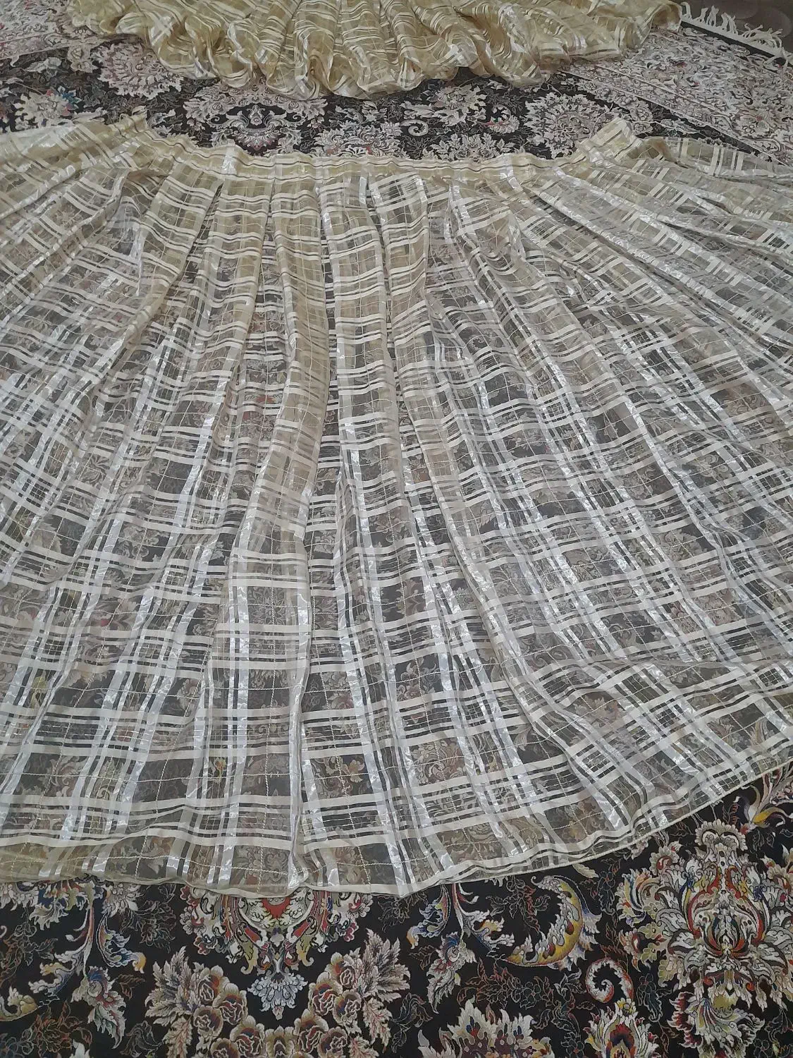 پرده|پرده، رانر، رومیزی|قم, شاه ابراهیم|دیوار