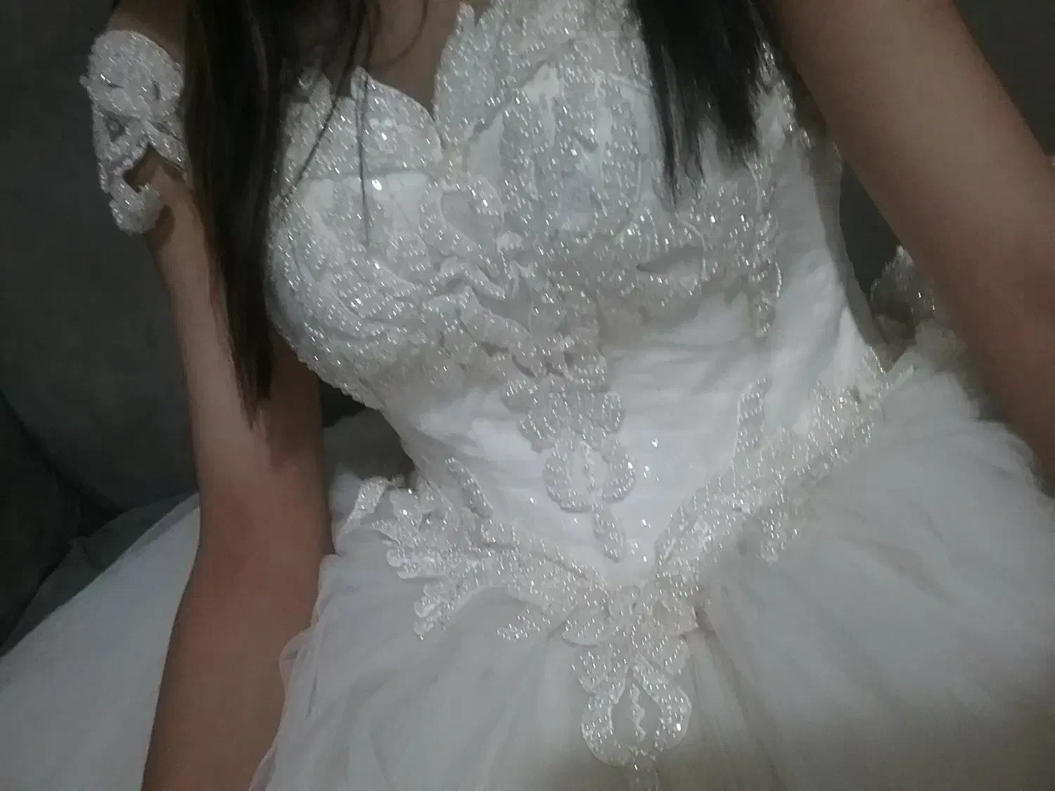 لباس عروس در حد نو|لباس|بهارستان, |دیوار