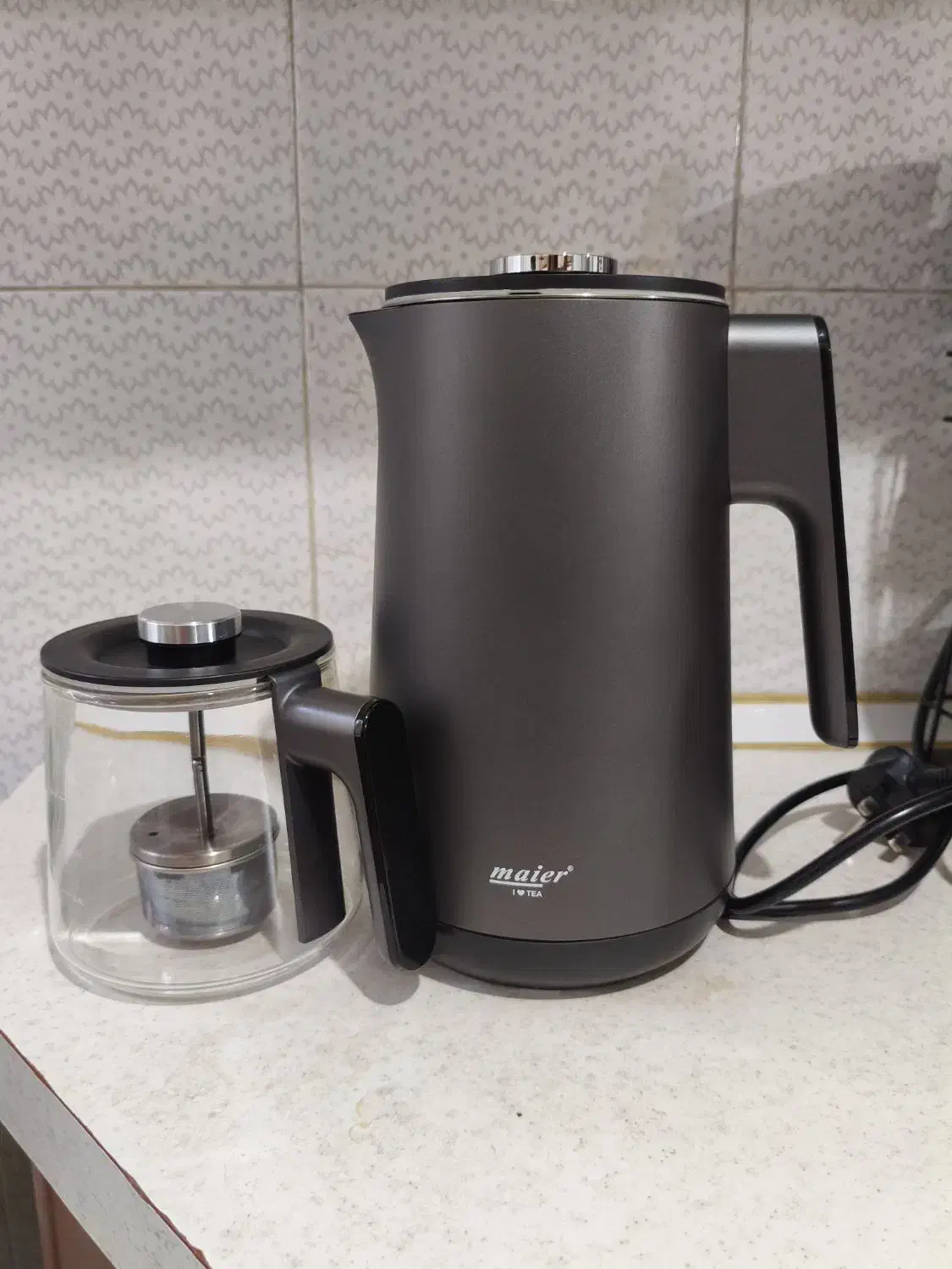 چای‌ساز برند مایر|سماور، چای‌ساز، قهوه‌ساز|تهران, سبلان (لشگر)|دیوار