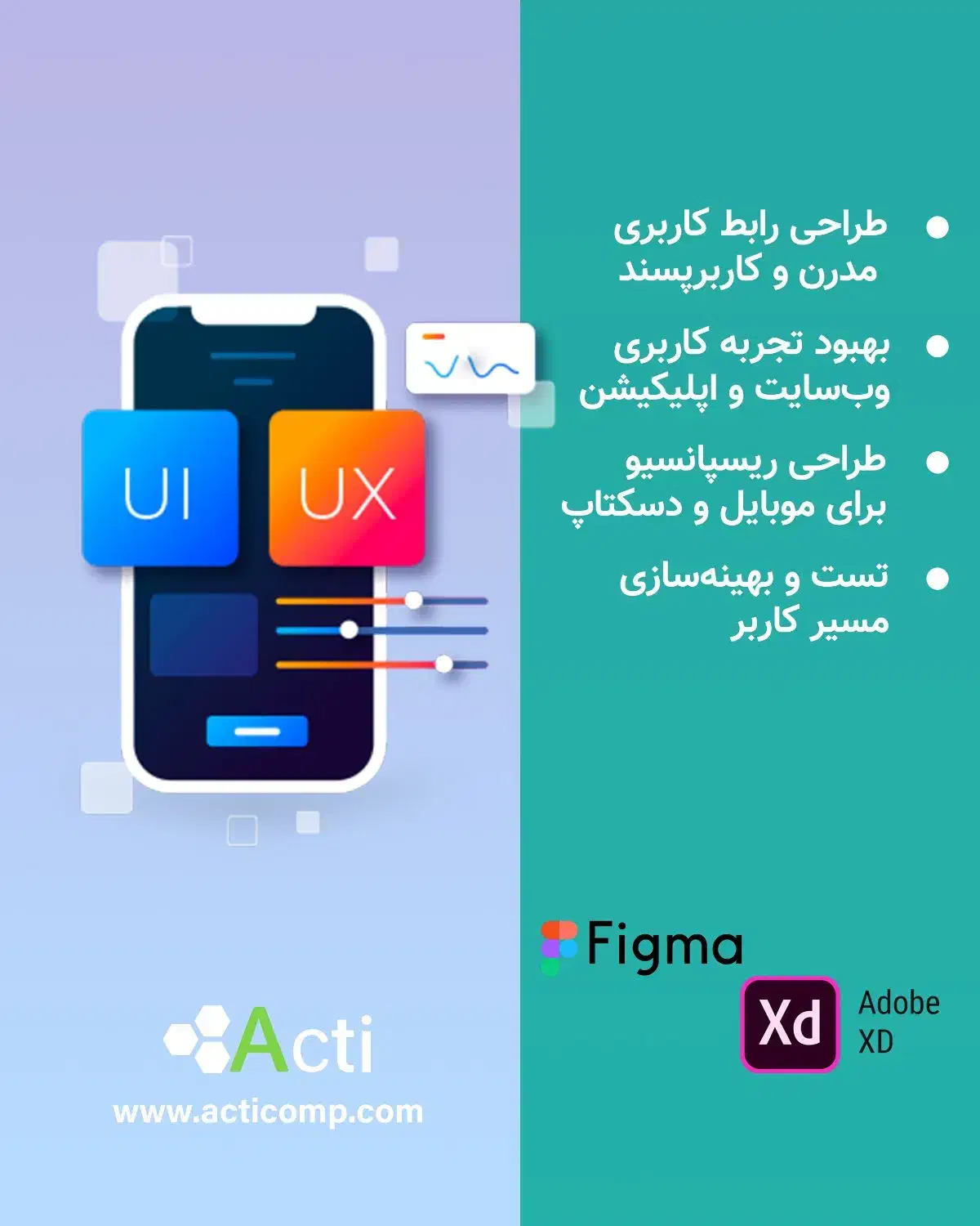 خدمات IT، شبکه و طراحی سایت Acticomp|خدمات رایانه‌ای و موبایل|کرج, عظیمیه|دیوار