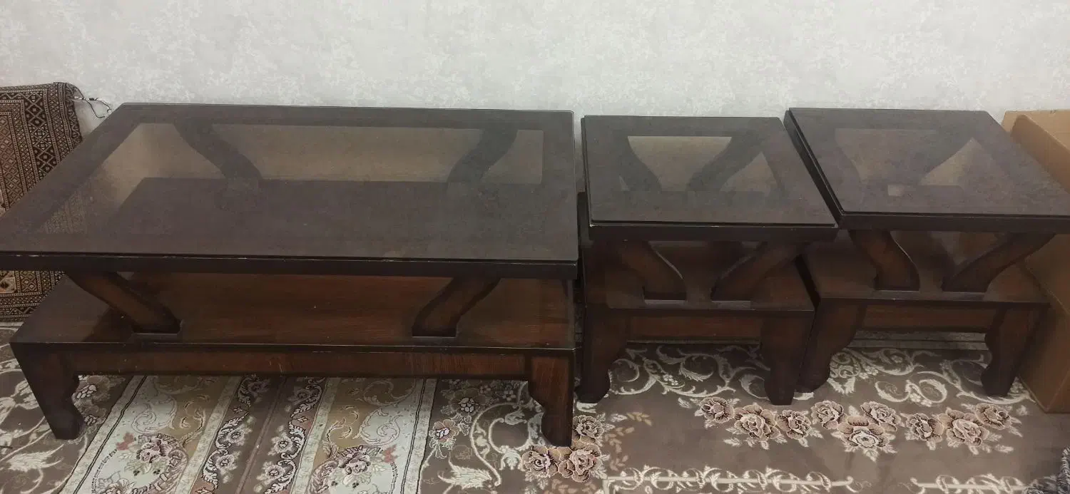 میز جلو مبلی و عسلی|مبلمان خانگی و میز عسلی|فولادشهر, B2|دیوار