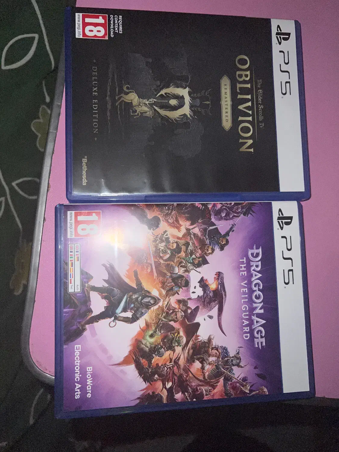 Dragon age - elder scrolls oblivion ps5|کنسول، بازی ویدئویی و آنلاین|تهران, قزل قلعه|دیوار