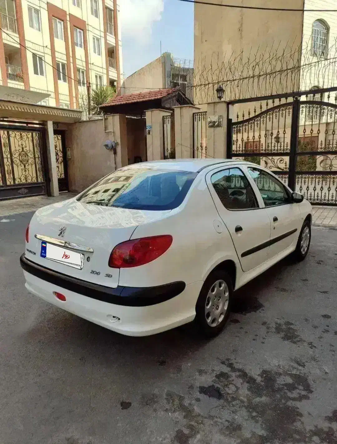 206sd v8 95|خودرو سواری و وانت|بوکان, |دیوار