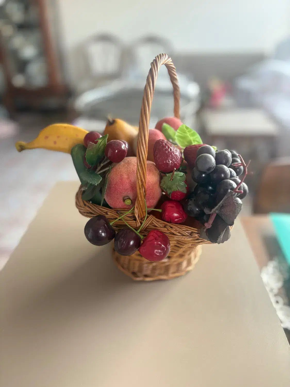 سبد میوه مصنوعی|صنایع دستی و سایر لوازم تزئینی|تهران, کاج|دیوار