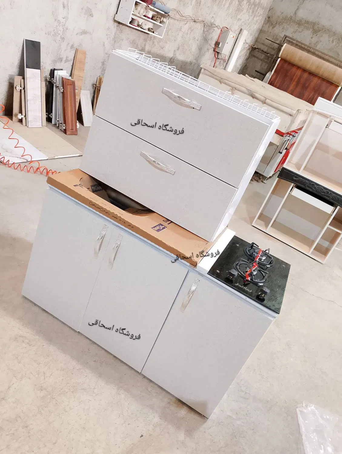 دو شعله گاز و کابینت سینک  GHAZ KOKER113|مصالح و تجهیزات ساختمان|تهران, باشگاه نفت|دیوار