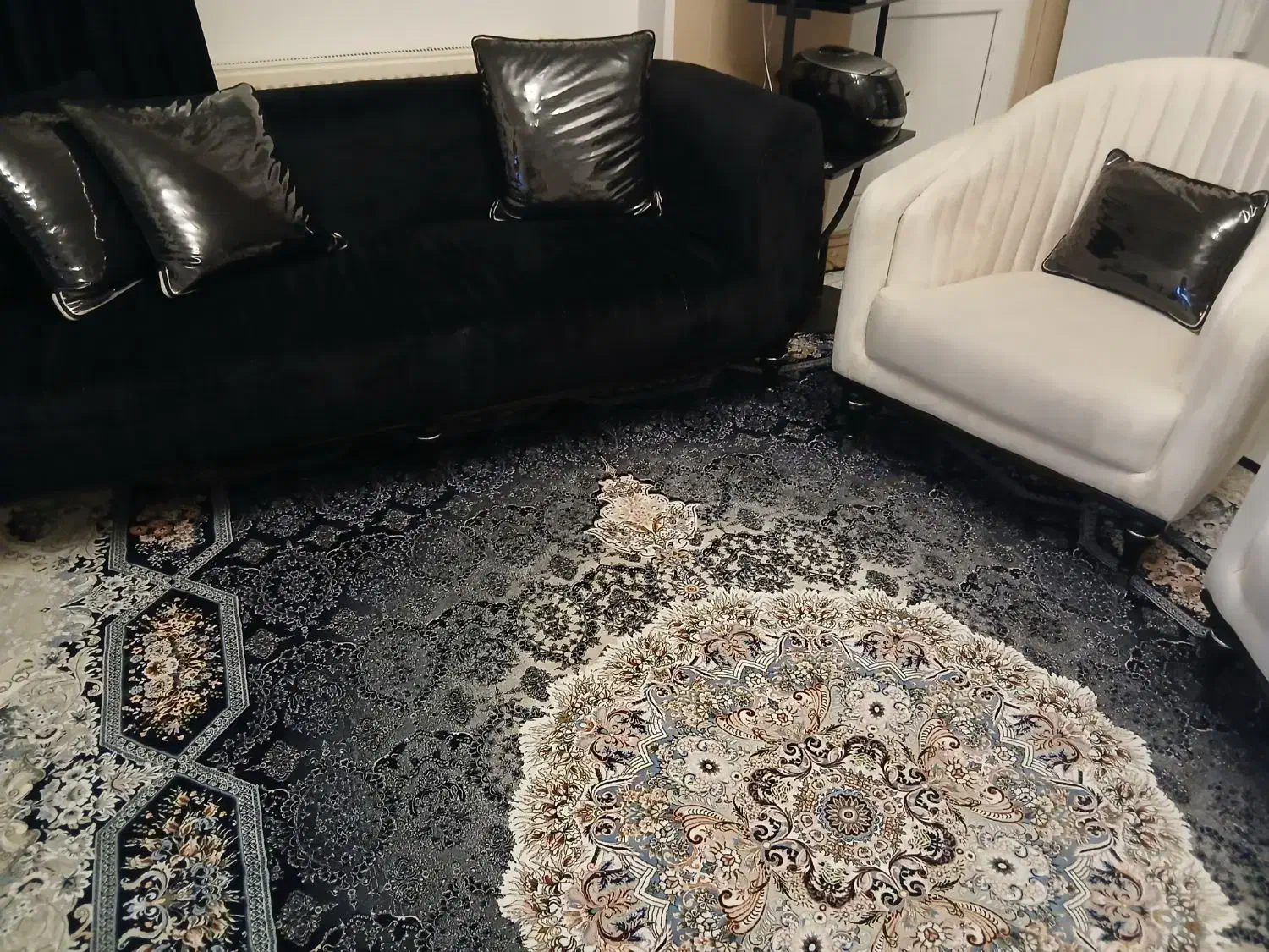 مبل نیم ست|مبلمان خانگی و میز عسلی|قم, پردیسان|دیوار