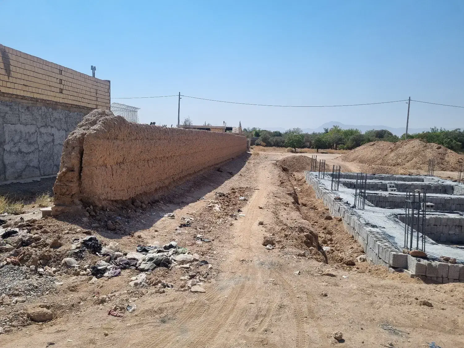 زمین نقلی خوشجا پا امکانات|فروش زمین و ملک کلنگی|نجف‌آباد, مزرعه طالب|دیوار