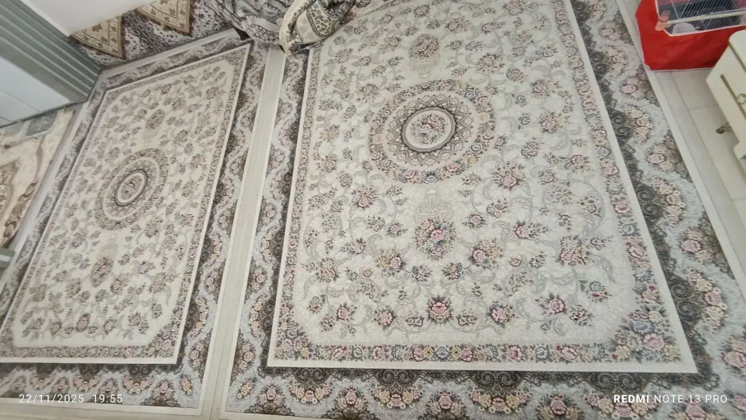 2عدد فرش 12متری 1200شانه|فرش|تربتحیدریه, رضاشهر|دیوار