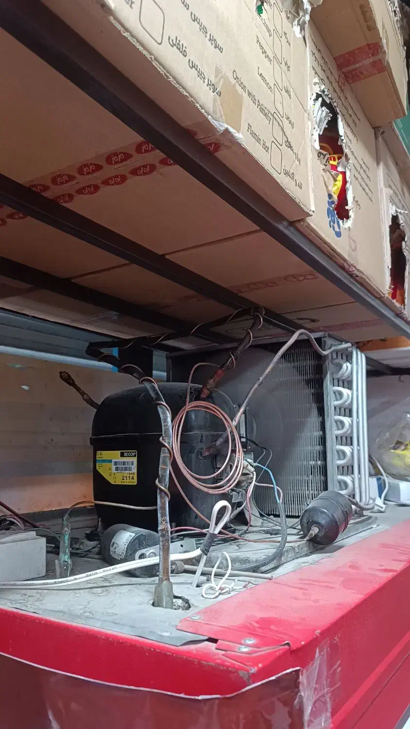 یخچال 4 درب دانفوس|فروشگاه و مغازه|نسیم‌شهر, |دیوار