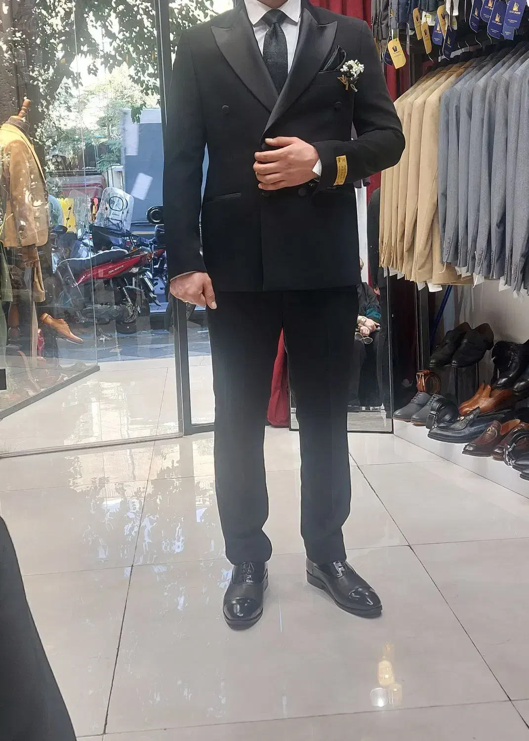 کت شلوار دامادی به همراه کفش و تمام اکس استوری ها|لباس|اندیشه, اندیشه فاز ۵|دیوار