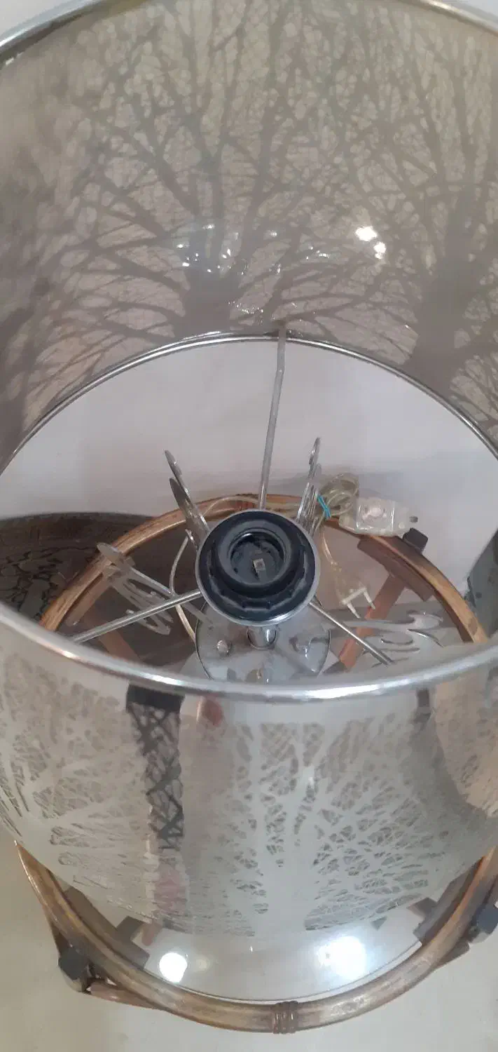 آباژور نقره ایی|چراغ خواب و آباژور|تهران, تهرانپارس جنوبی|دیوار