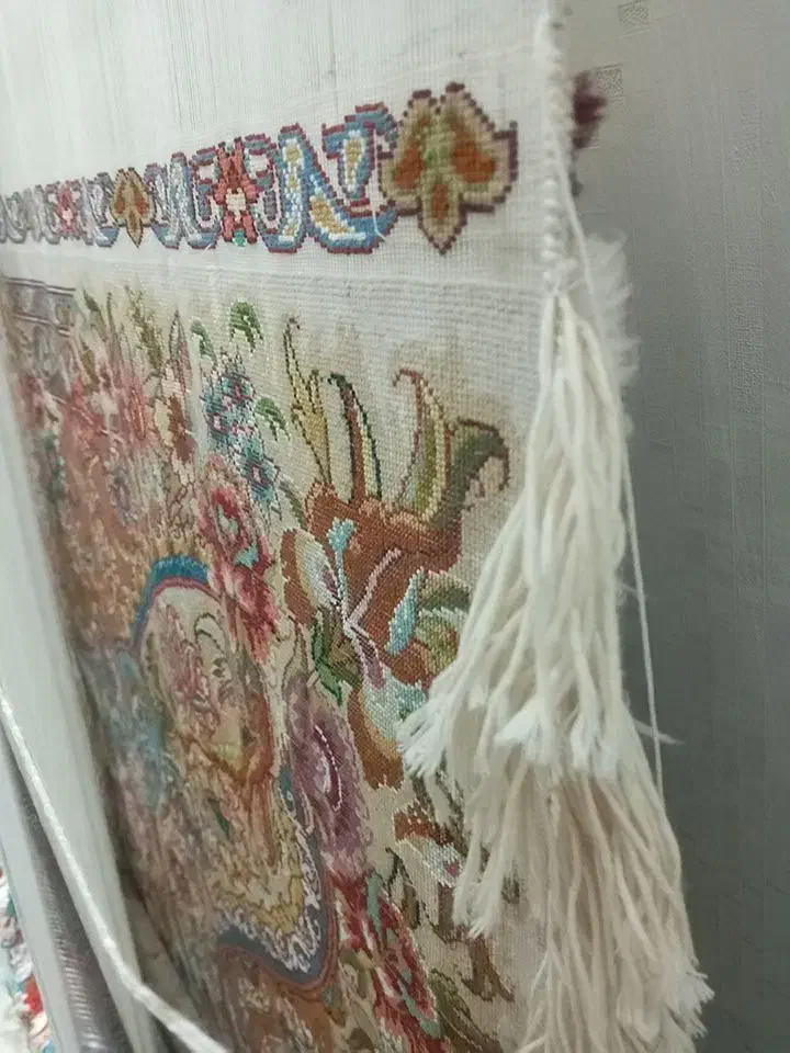 فرش دستبافت سالاری نیمه کاره قالیچه|فرش|تبریز, |دیوار