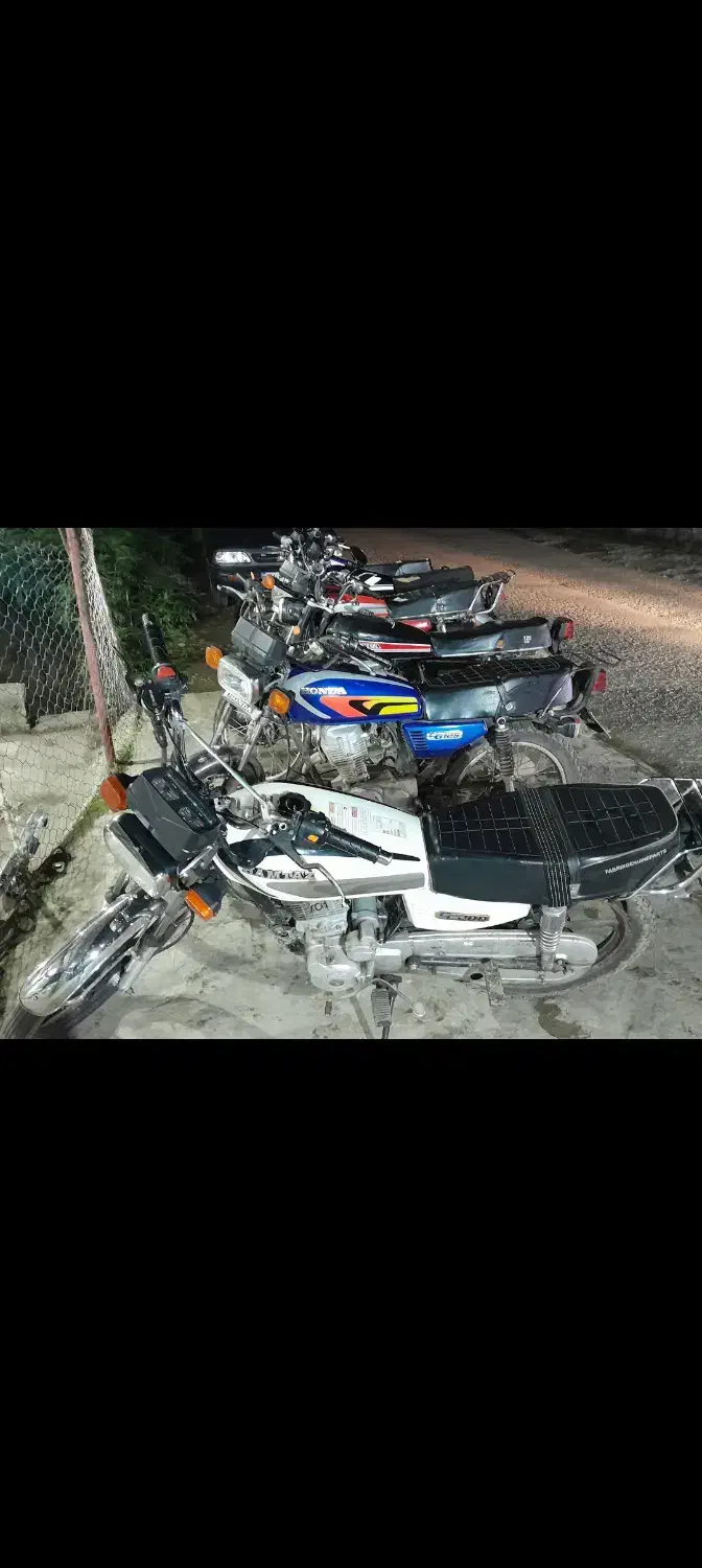 موتور هوندا مزایده ای|موتورسیکلت|اسالم, |دیوار