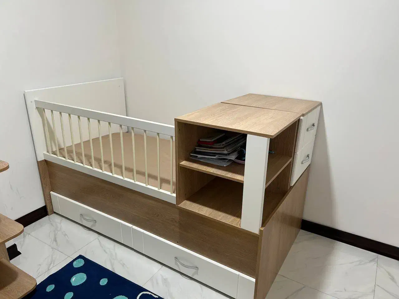 سرویس خواب نوزاد و نوجوان به همراه خوشخواب|تخت و سرویس خواب|ملایر, |دیوار