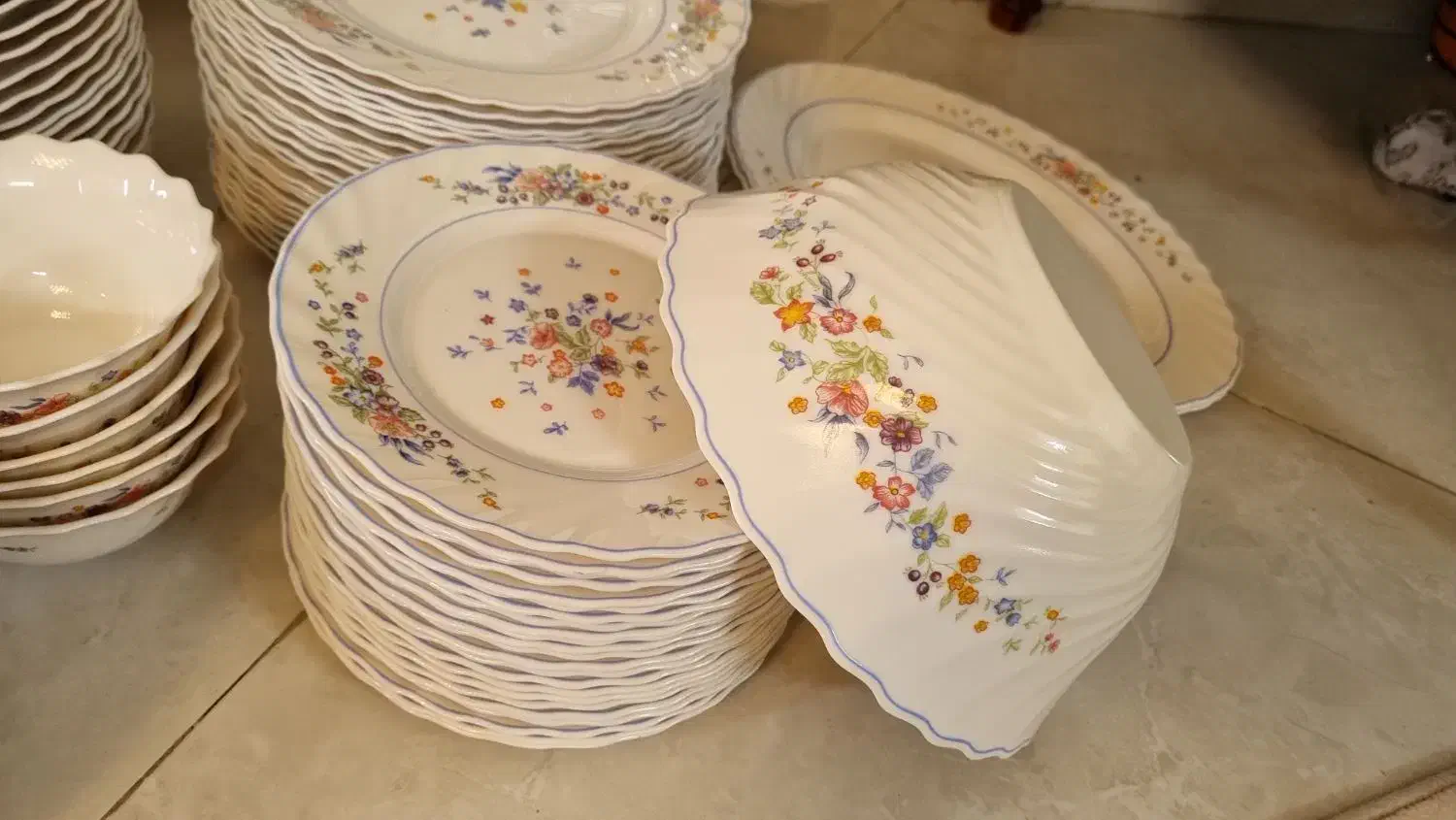 آرکوپال ویکتوریا اصل فرانسه لومینارک|ظروف سرو و پذیرایی|ری, دولتآباد|دیوار