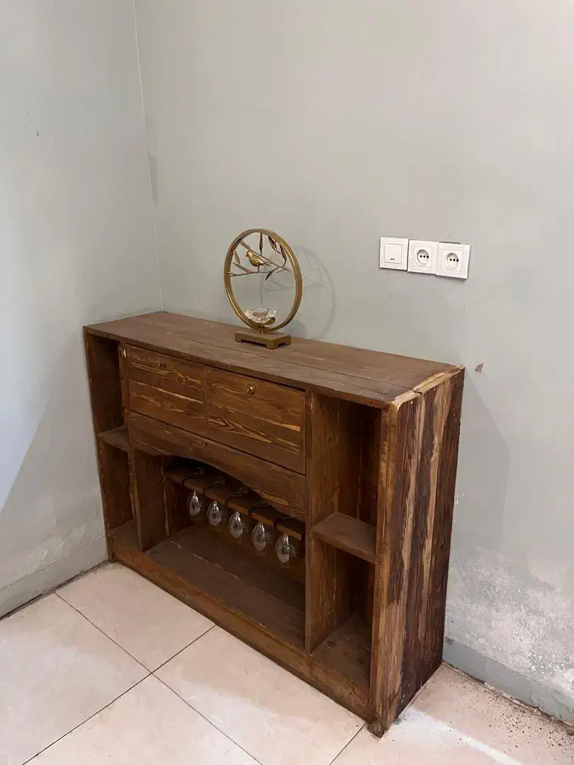 کنسول چوبی|بوفه، ویترین، کنسول|زید آباد, |دیوار