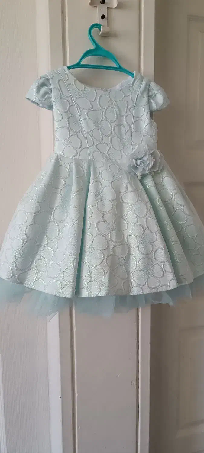 دخترونه مجلسی شیک مناسب یکسال تا یک سال و نیم|کفش و لباس بچه|مشکین‌دشت, |دیوار