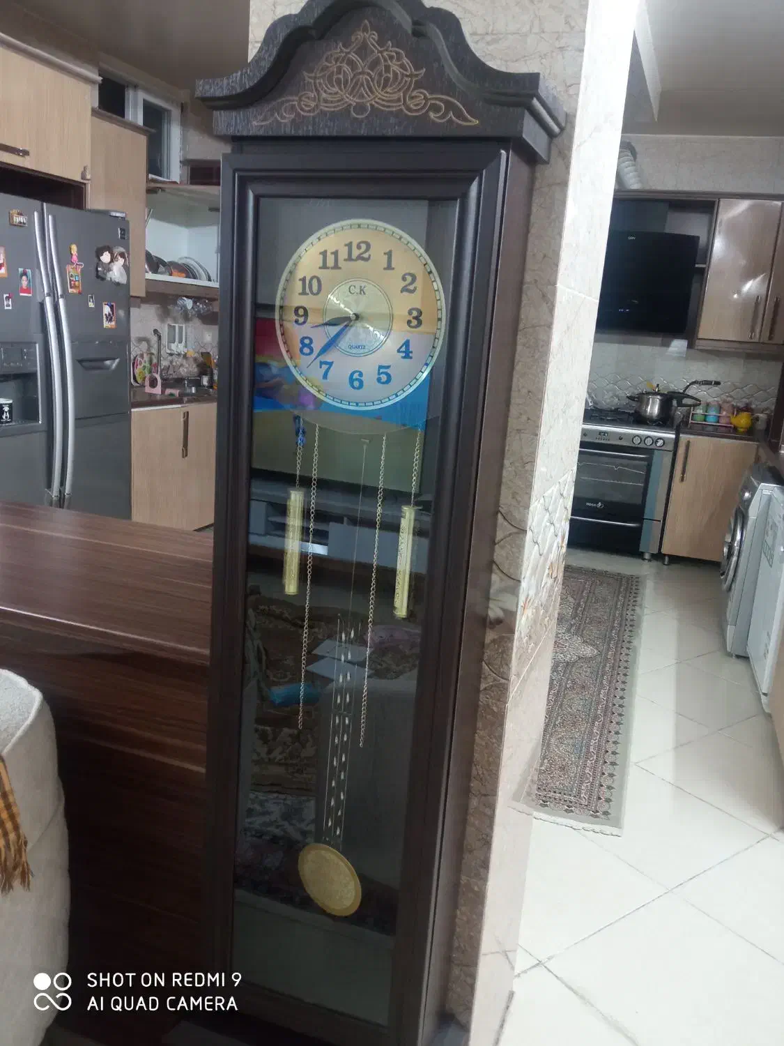 ساعت ایستاده|ساعت دیواری و تزئینی|اصفهان, رهنان|دیوار