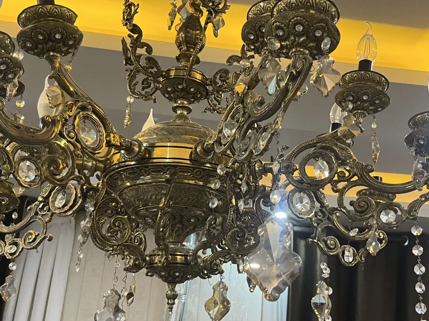 لوستربرنزاصل|لوستر و چراغ آویز|فردیس, شهرک راه آهن|دیوار