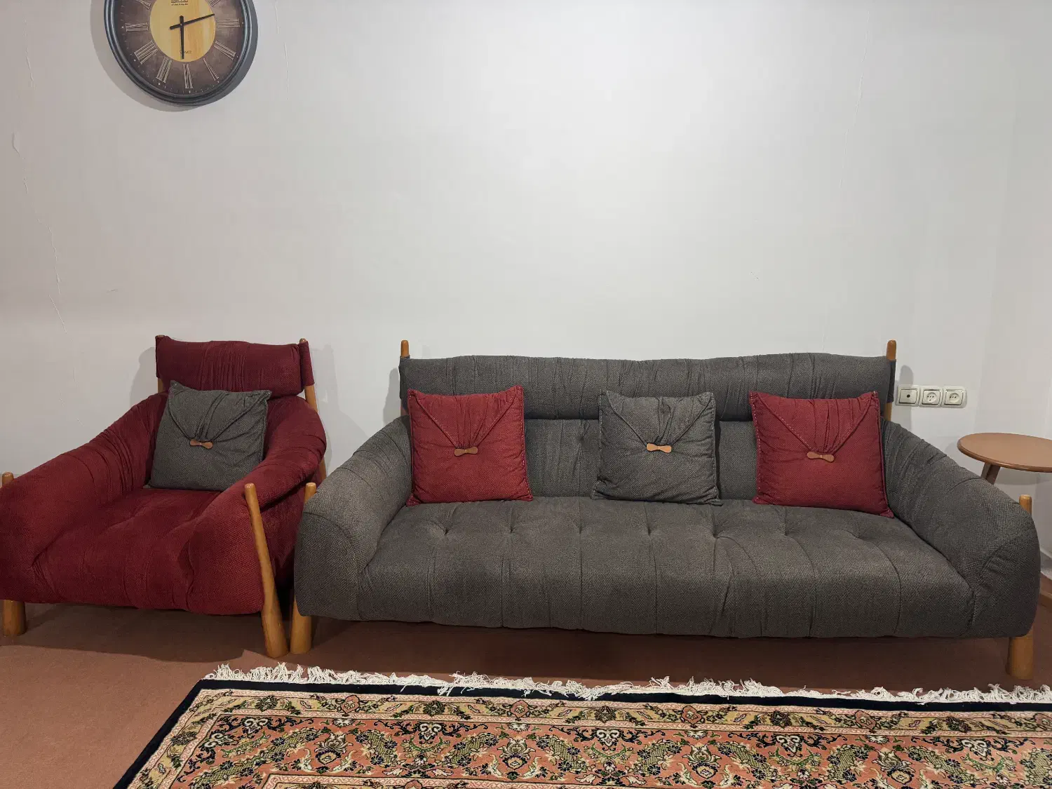 مبلمان هشت نفره|مبلمان خانگی و میز عسلی|سنندج, |دیوار