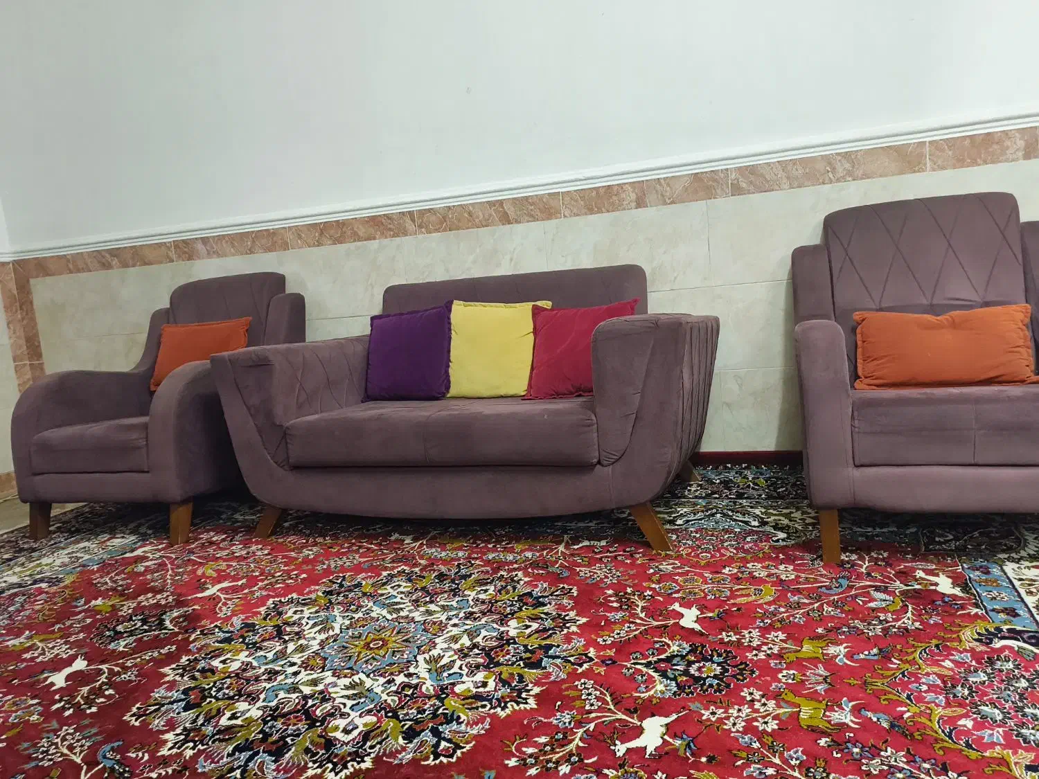 فروش مبل هفت نفره|مبلمان خانگی و میز عسلی|بندرلنگه, |دیوار