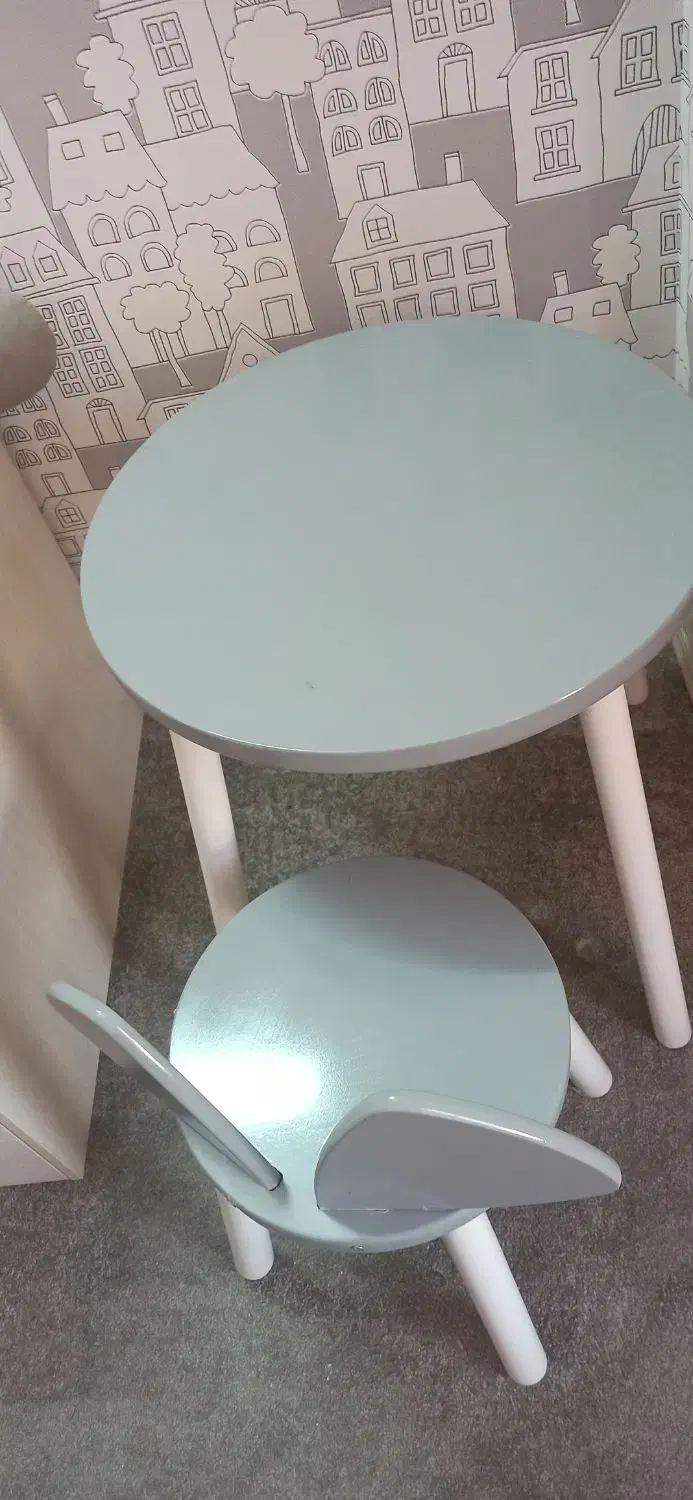 میز صندلی کودک|تخت و صندلی بچه|کرمان, |دیوار