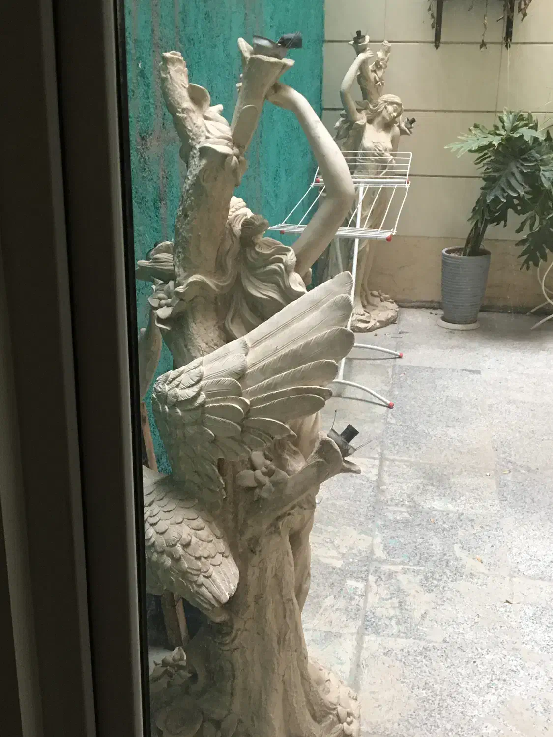 مجسمه چراغدار باغ ویلا|مجسمه، تندیس، ماکت|تهران, سازمان برنامه جنوبی|دیوار