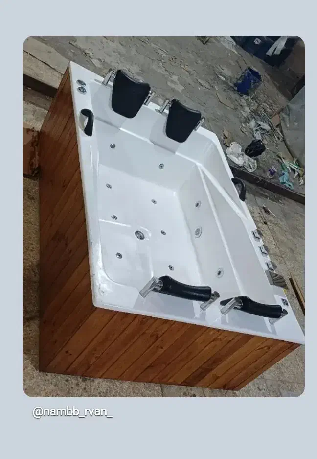 وان جکوزی حرفه ای ضد باکتری|مصالح و تجهیزات ساختمان|رشت, منظریه|دیوار