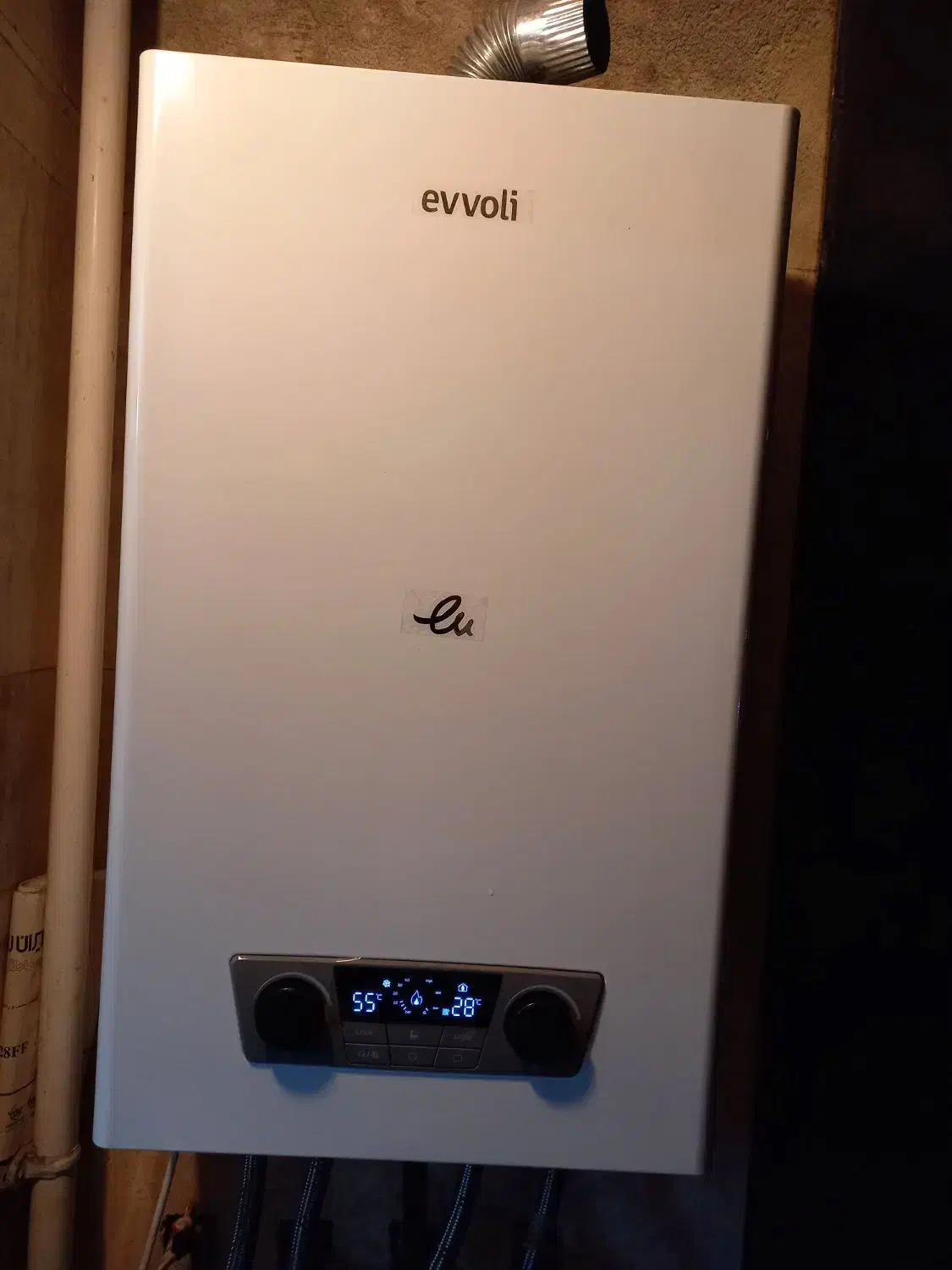 پکیچ ایولی دیجیتال ایتالیایی دومبدل فن دارد|آبگرمکن، پکیج، شوفاژ|گرگان, |دیوار